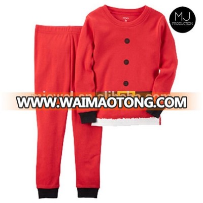 Wholesale children christmas pajamas girls set pajamas kids